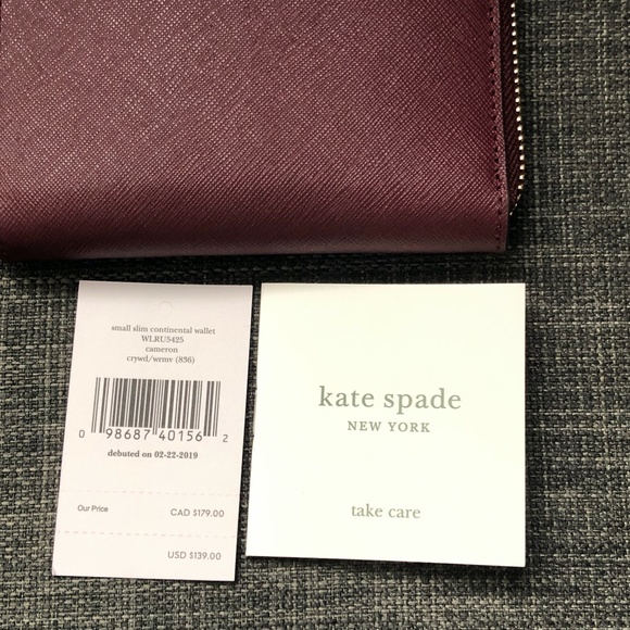 Kate Spade Small Cameron Leather Wallet - Picture 9 of 9